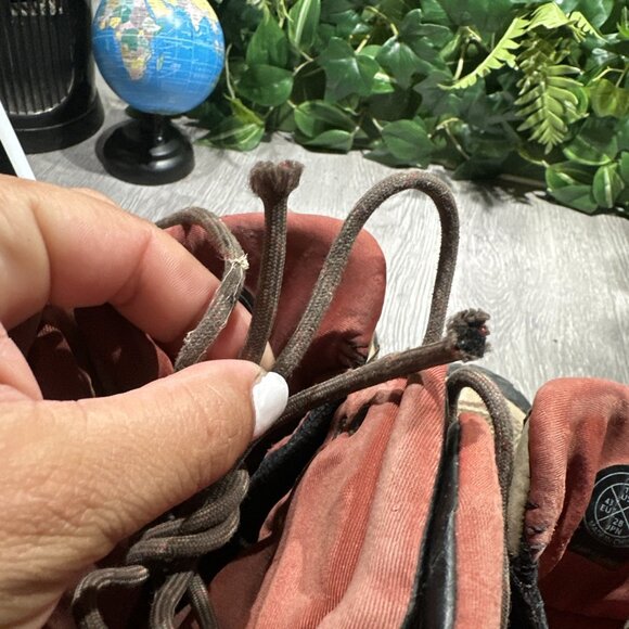 Simms G3 Guide Boots Men’s 10 Dark Elkhorn Nubuck Leather Wading Fishing Vibram - Picture 10 of 13